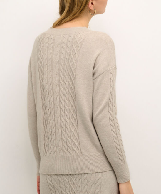 CR - Dela sweater - oat melange