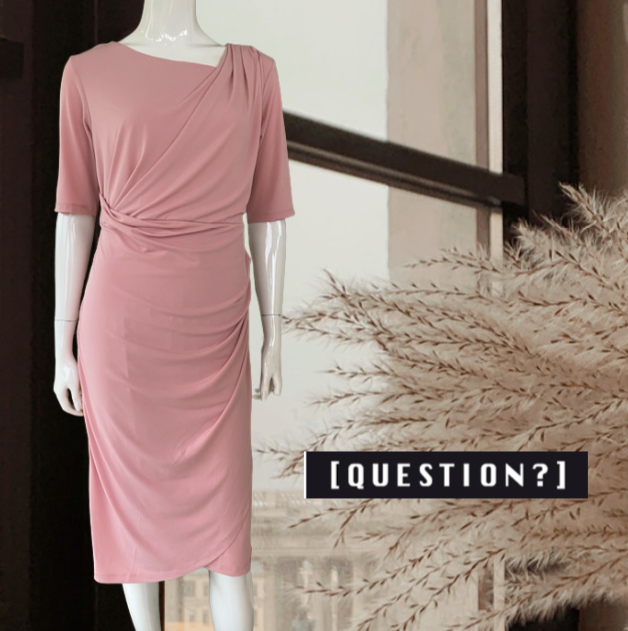 QU - Blush pink dress