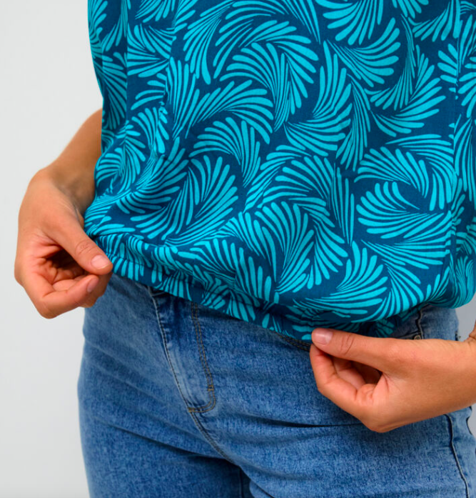 KA - Marta legion blue top