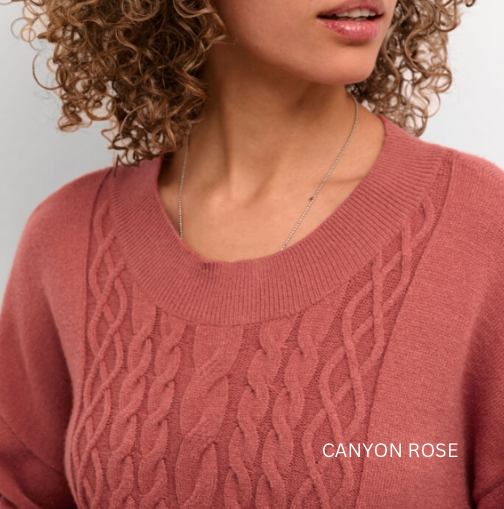 CR - Dela sweater - canyon rose