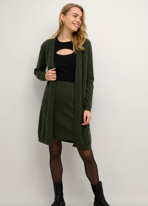 CR - Dela knit skirt - olive