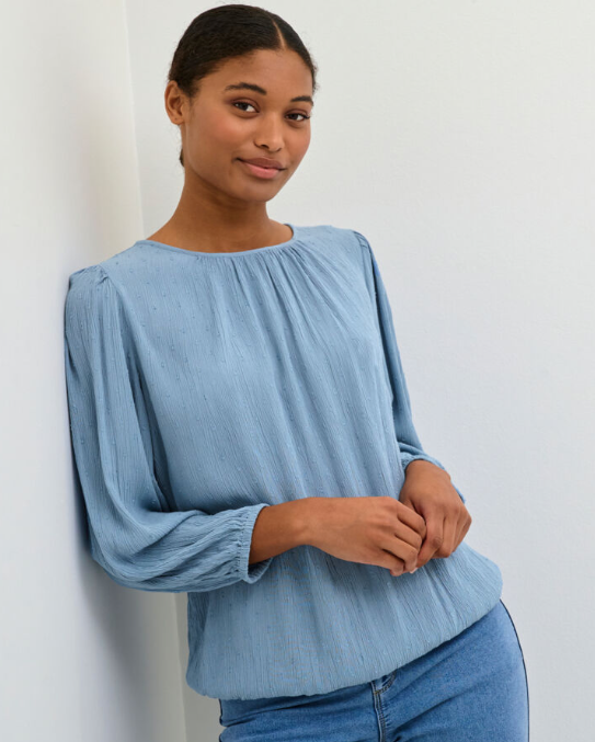 KA - Wilma blouse - blue