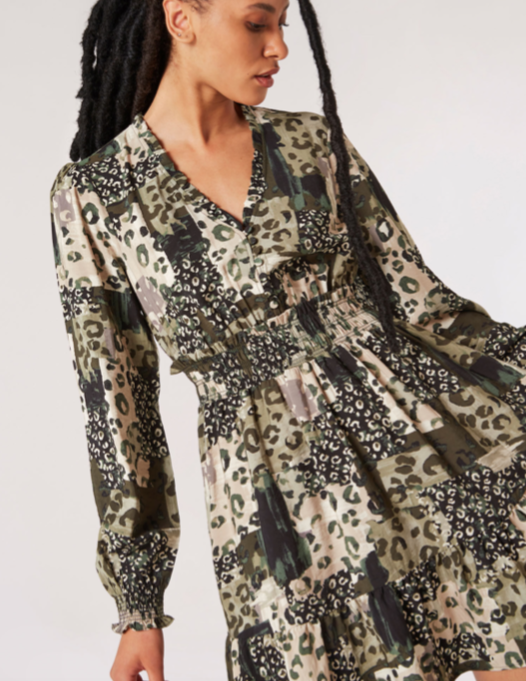 AP - Animal patchwork dress