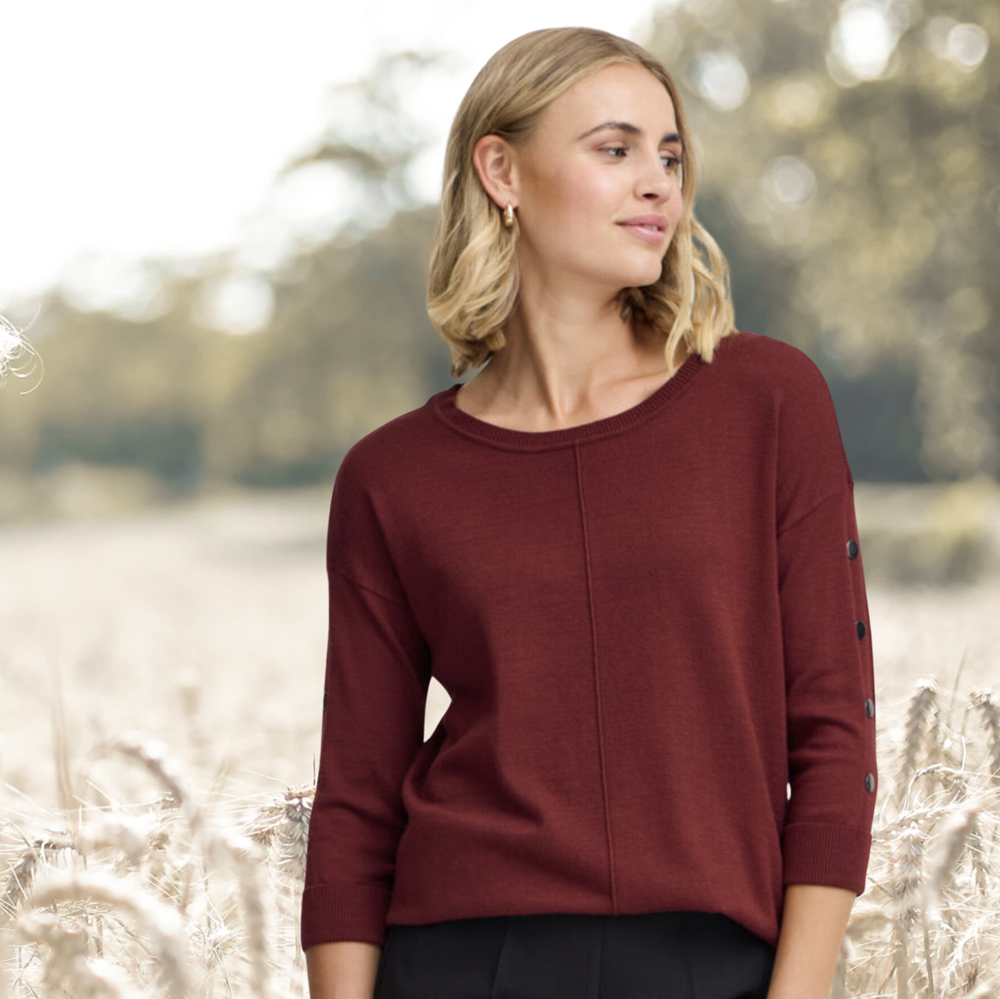 FR - Tawny port pullover