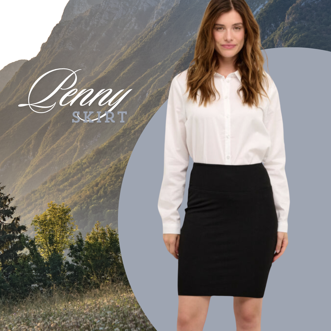 KA - Penny skirt - black