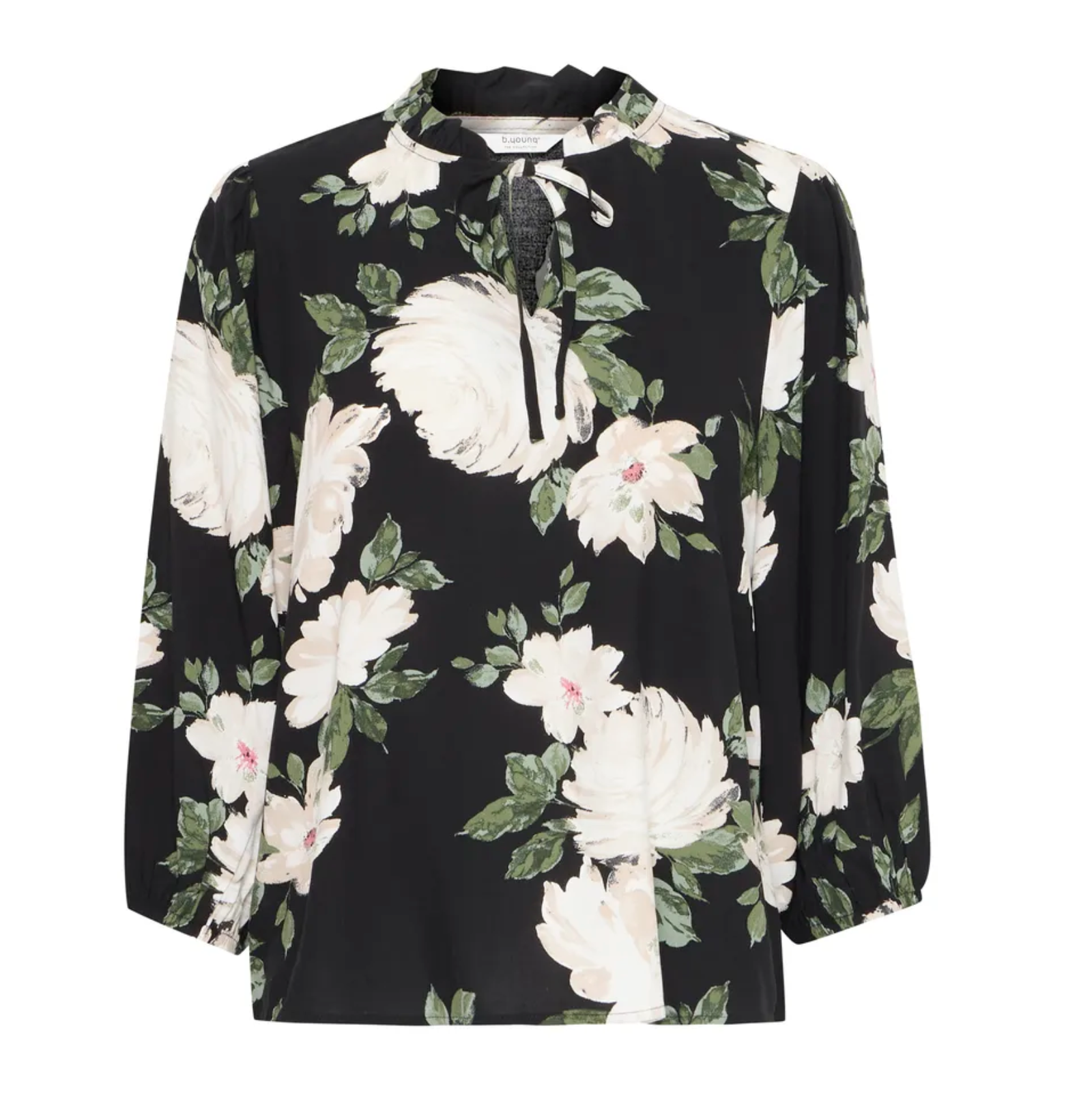 BY - Joella blouse - black print