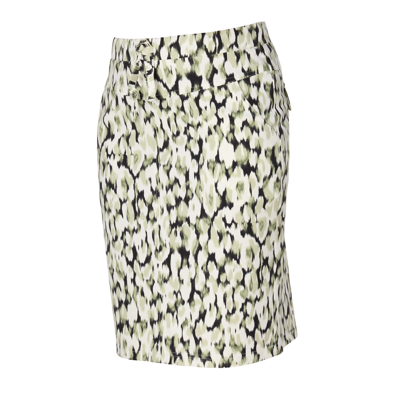 DS - Riks green print skirt