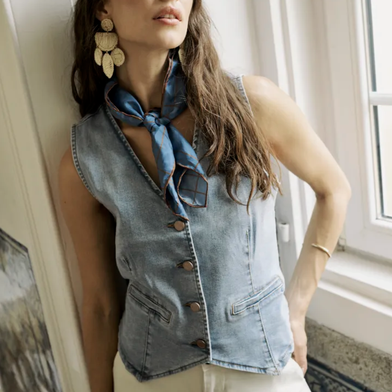 CR - Alma denim vest