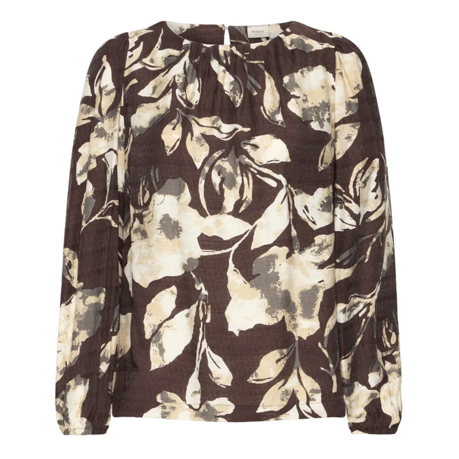 FR - Ariana round-neck blouse