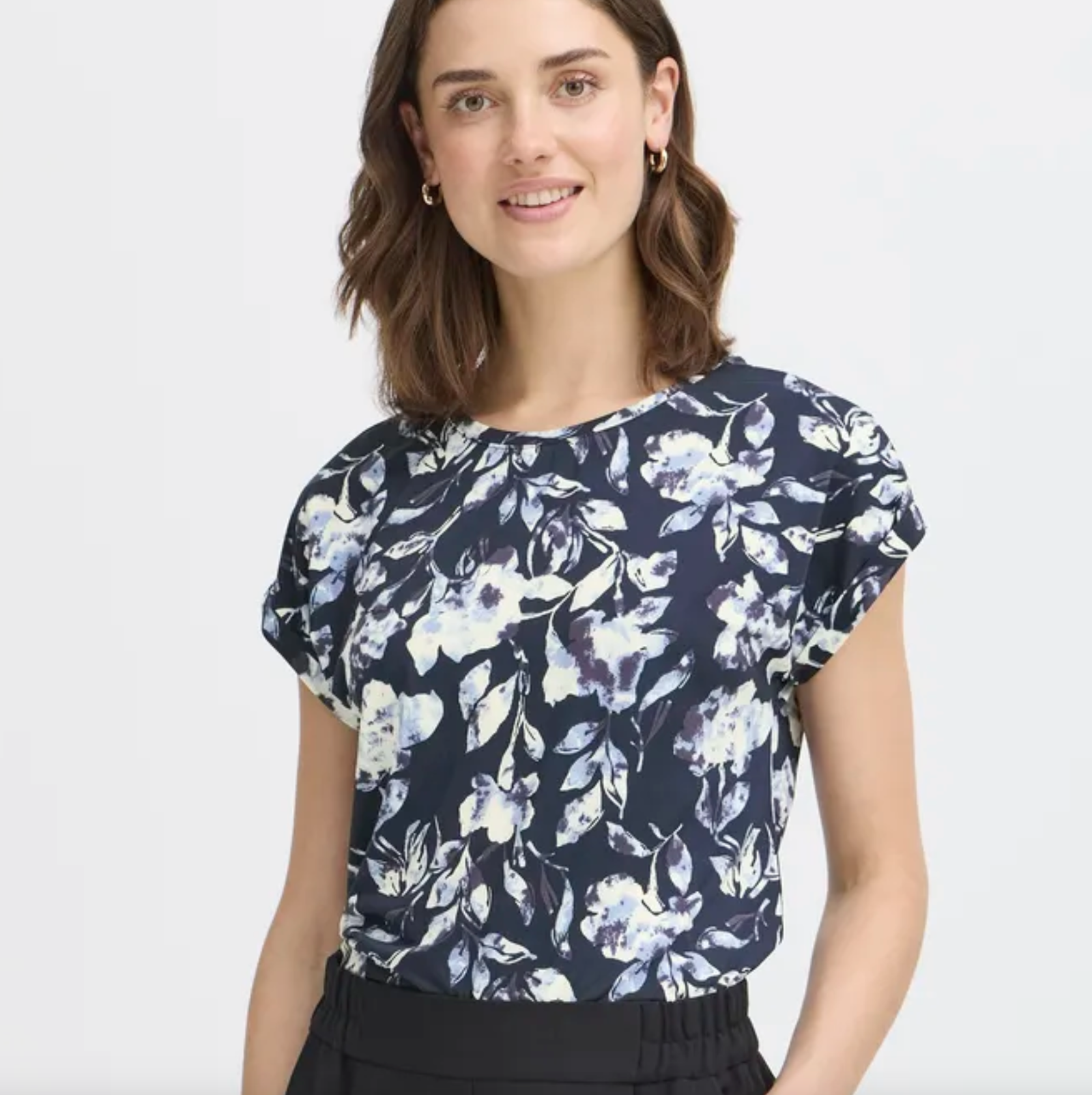 FR - Vera tee - night sky floral