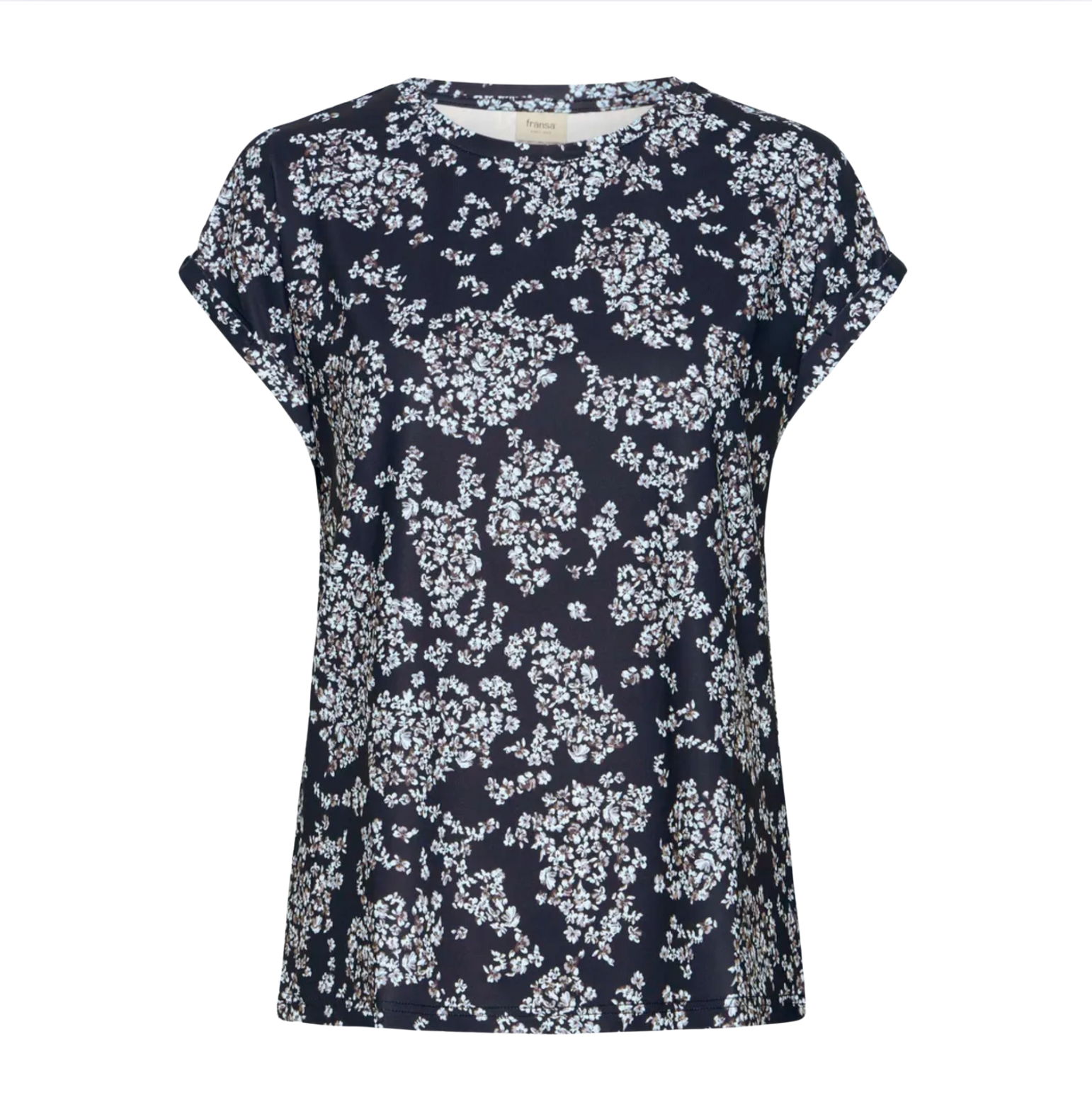 FR - Vera - navy scattered floral
