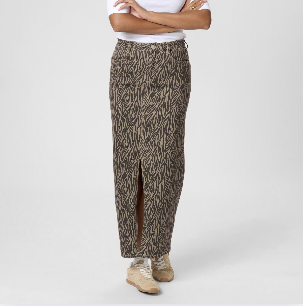 KA - Leondra denim skirt