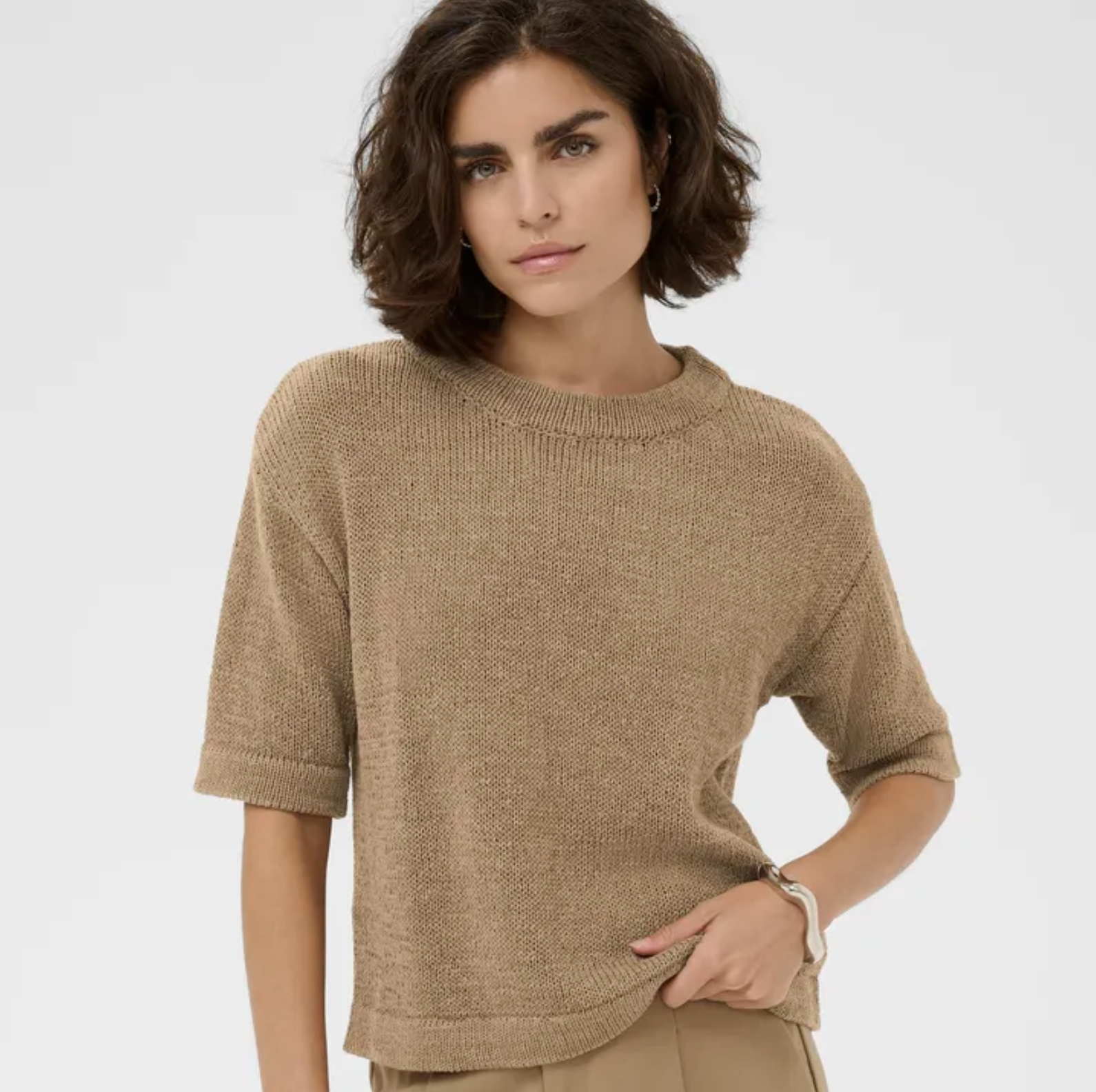 KA - Sevita pullover - petrified oak