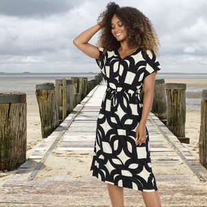 SC - Felicity dress - black combi