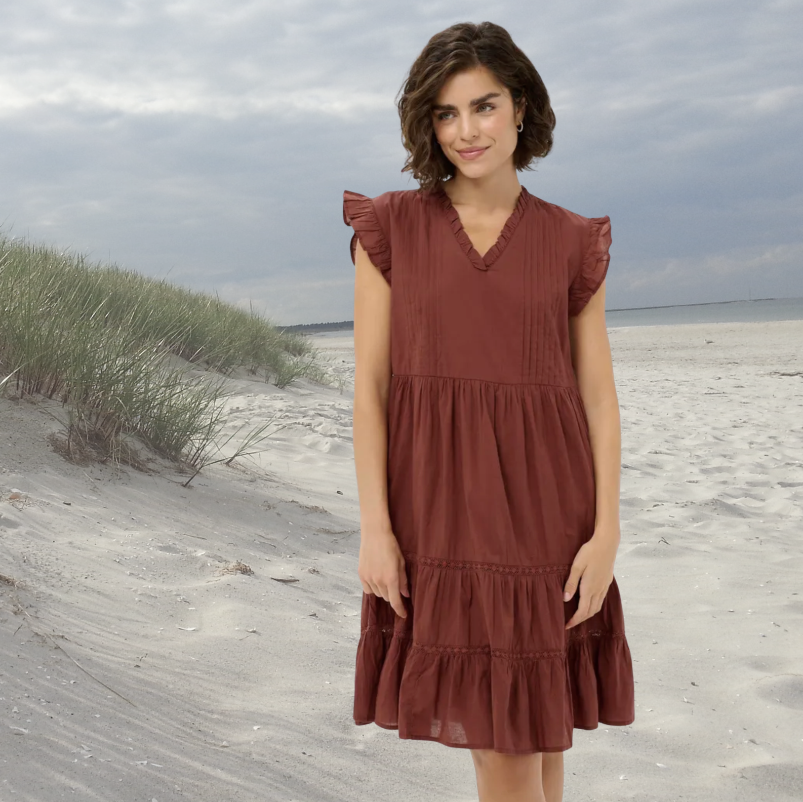 KA - Valerie dress - henna