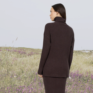 SC - Kanita pullover - chocolate plum
