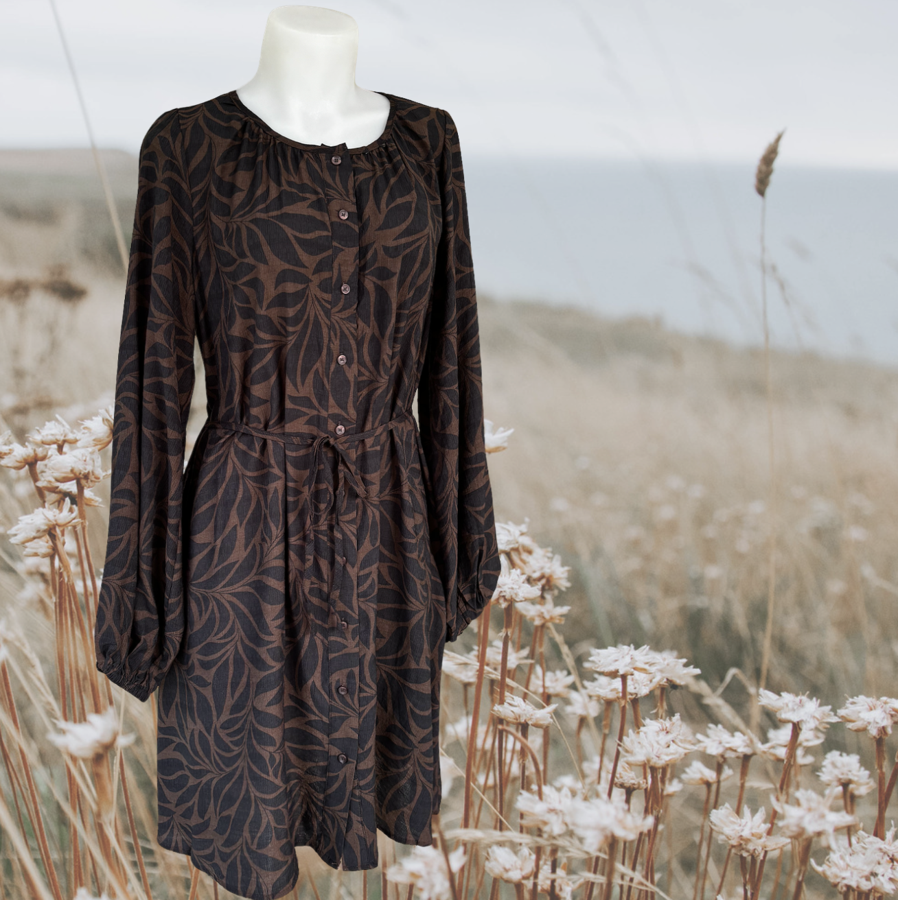 FR - Ariana dress - fudge print