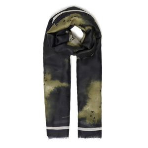 FR - Sanni scarf - navy watercolour
