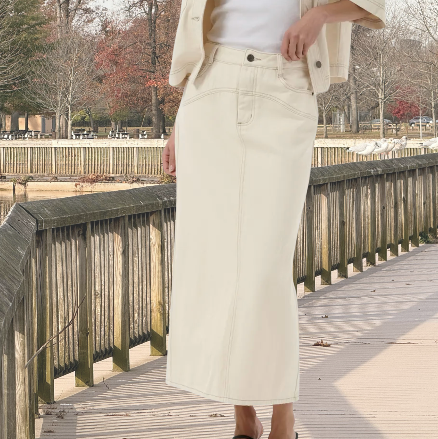 KA - Catharina midi skirt