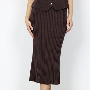 SC - Kanita skirt - plum melange