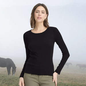 FR - Hizamond longsleeved tee - black