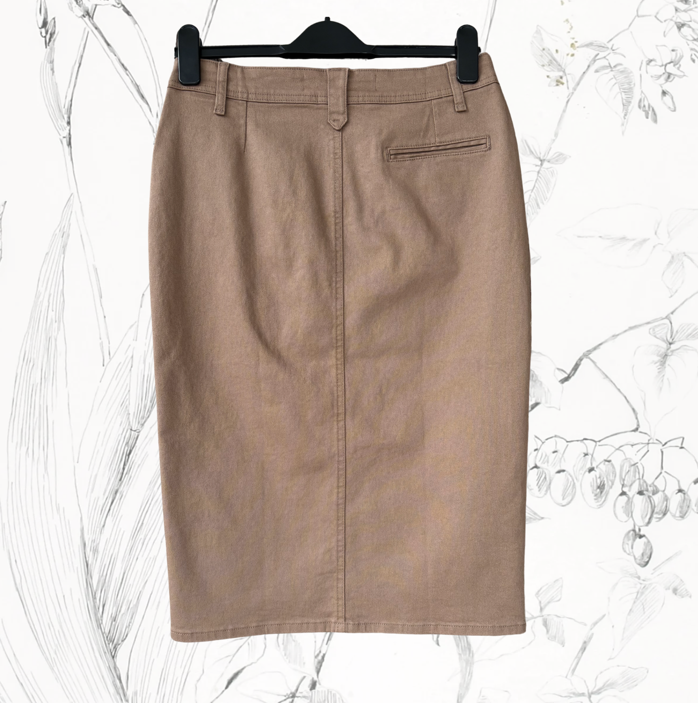 EL - Chloe skirt - dark sand