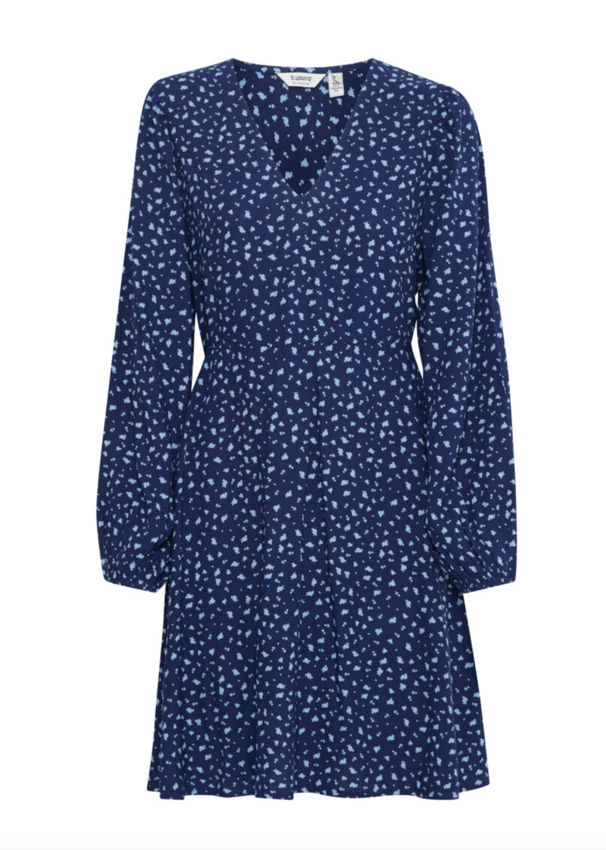 BY - Josa dress - tiny blue flower