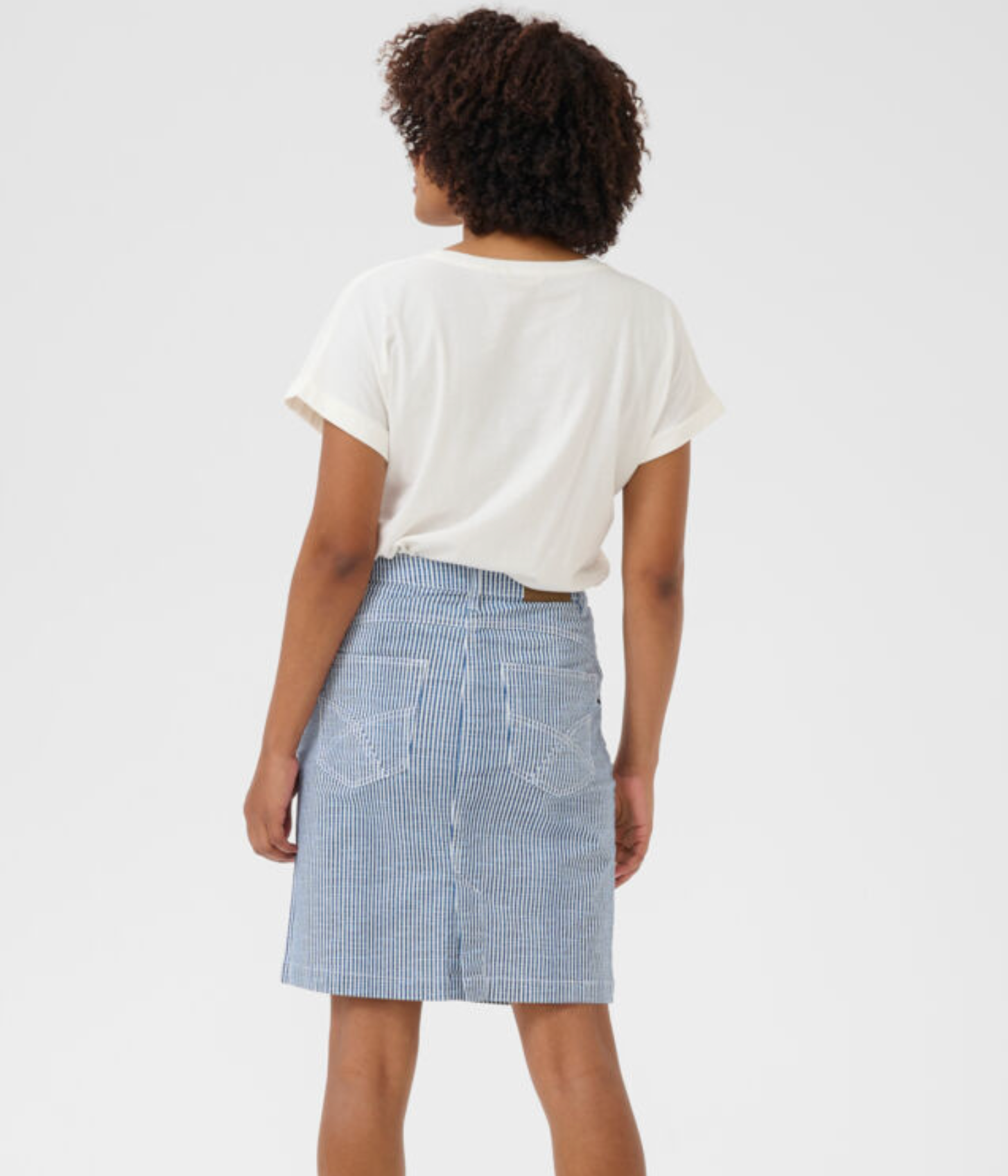 CR - Berta skirt - blue stripe