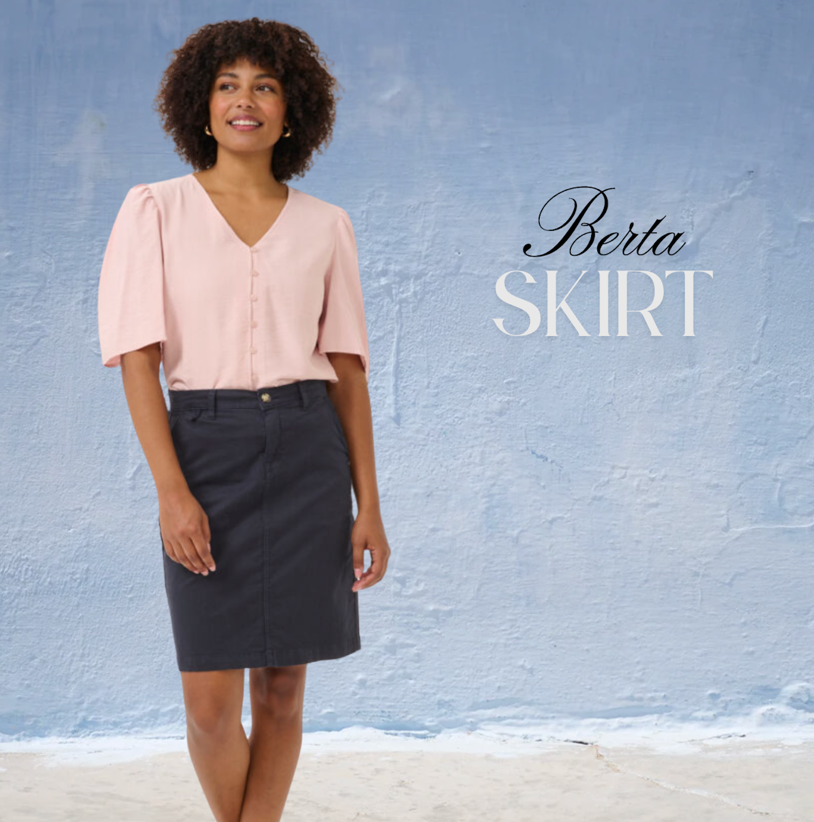 CR - Berta skirt - navy
