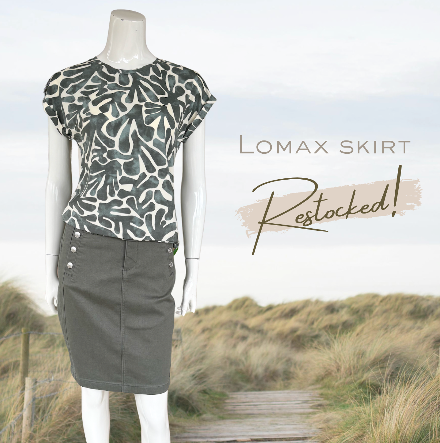 FR - Lomax skirt - agave green