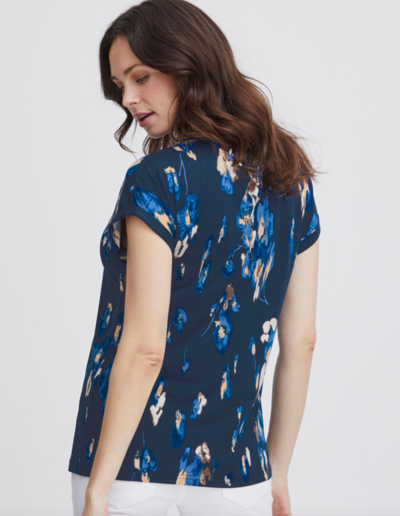 FR - Vera hydrangea print tee