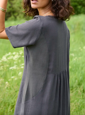 KA - Milia dress - deep black