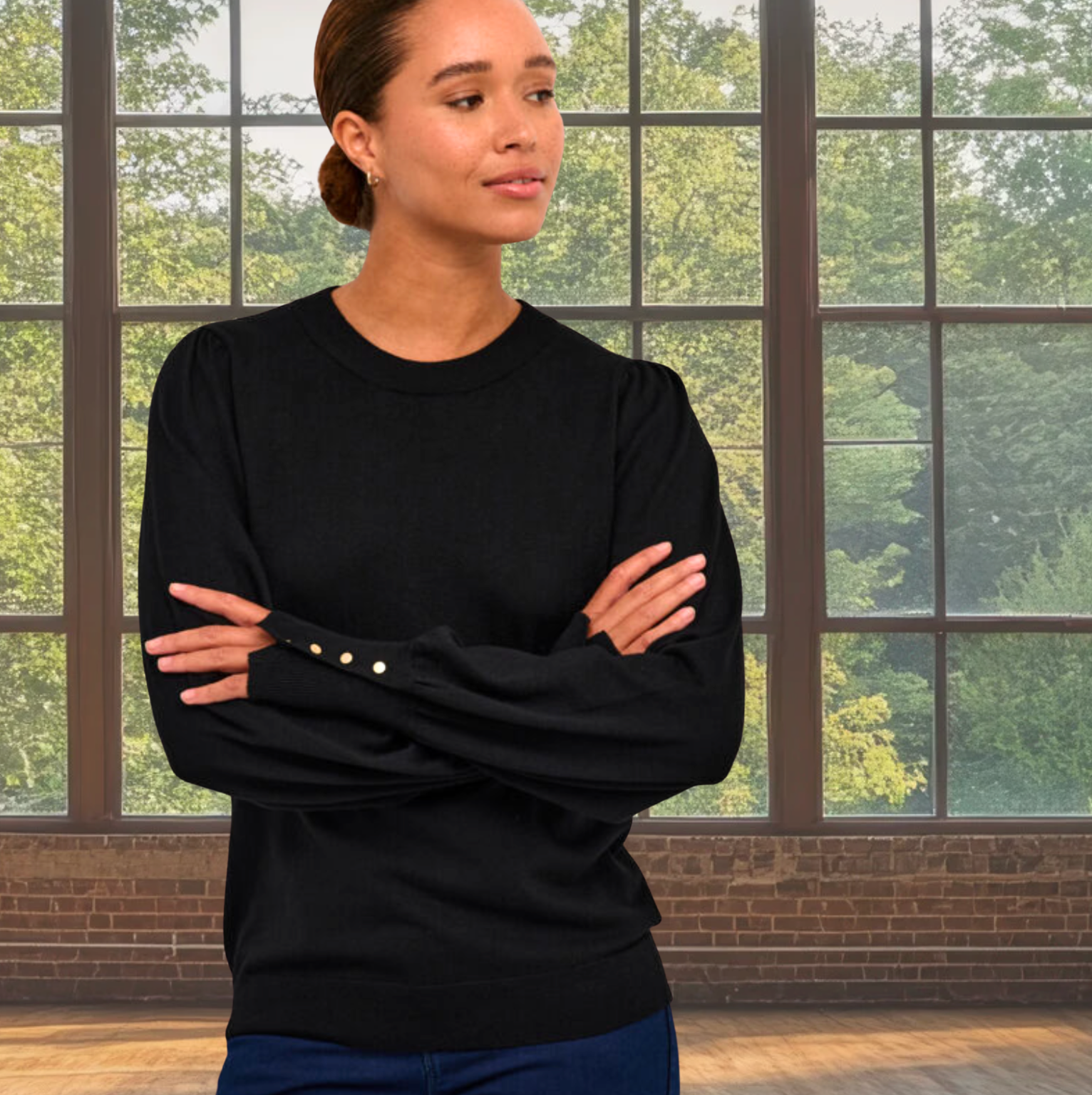 KA - Lizza sweater - black