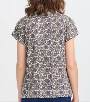 FR - Vera tee - nature paisley