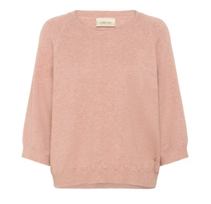 CR - Dela 3/4 sleeve pullover - rose