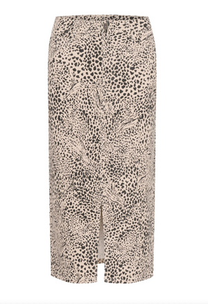KA - Lisa skirt - leopard denim