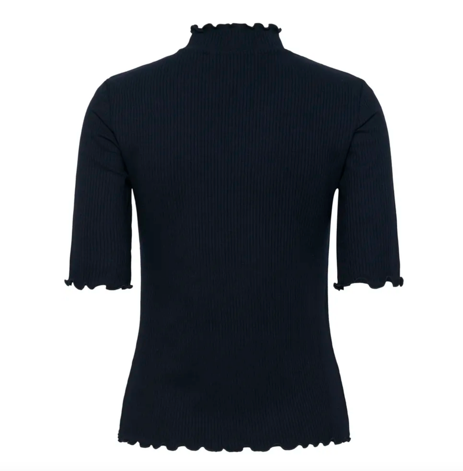 CR - Ribba turtleneck tee - black