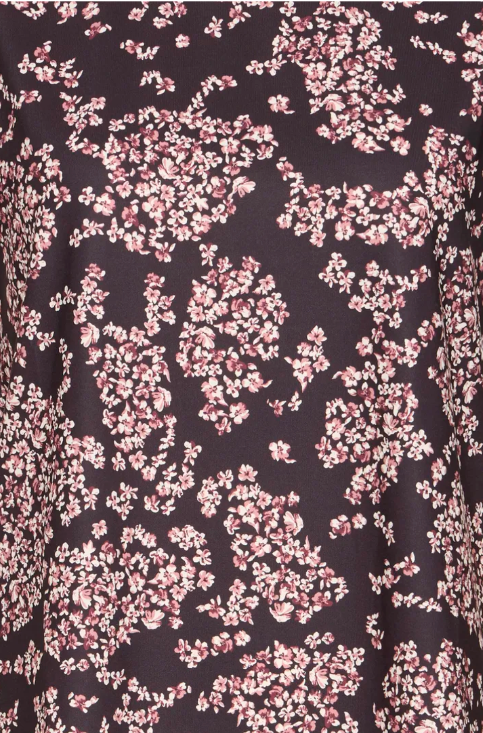 FR - Vera tee - burgundy floral