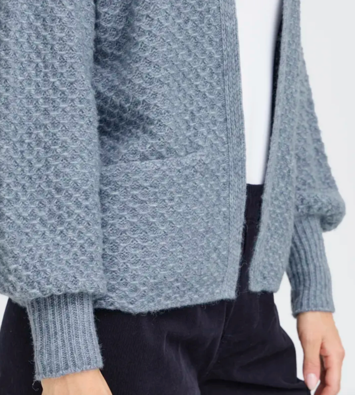 FR - Beverly cardigan - infinity blue