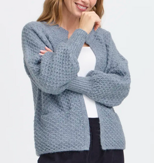 FR - Beverly cardigan - infinity blue
