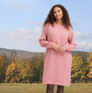 FR - Aurora dress - deep rose