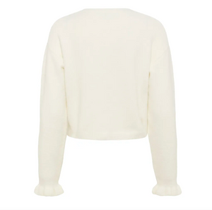 KA - Courson knit cardigan - chalk