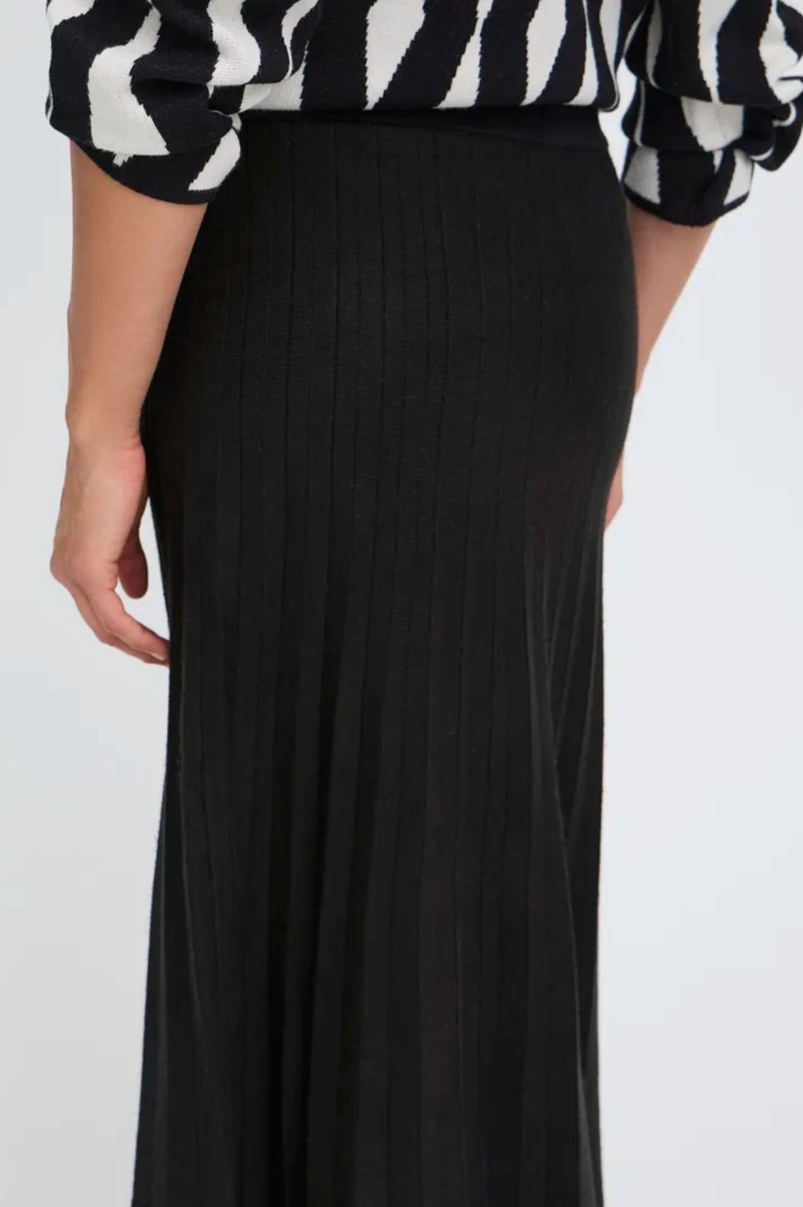 BY - Marlin knit plisse skirt