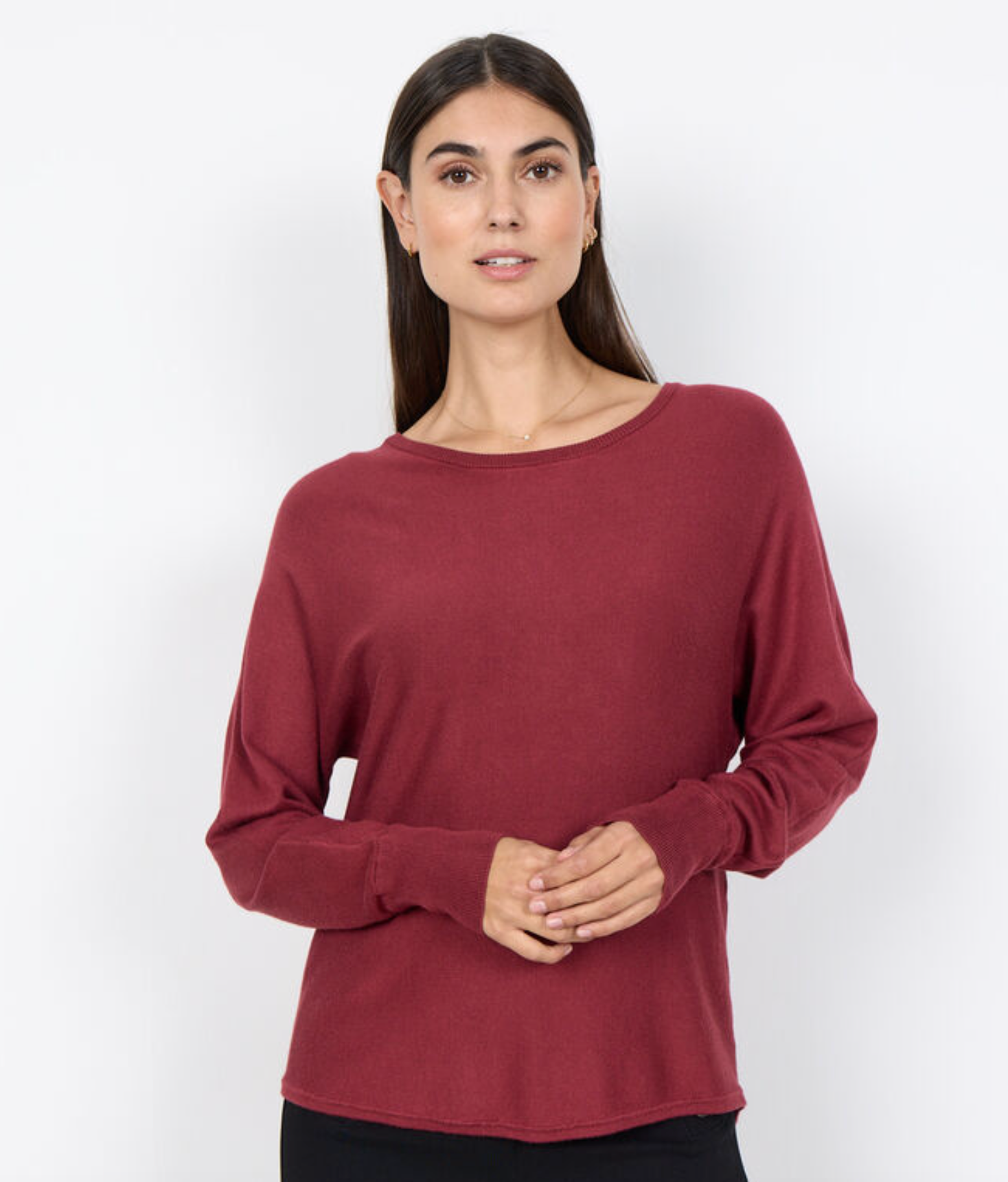 SC - Dollie sweater - dark red