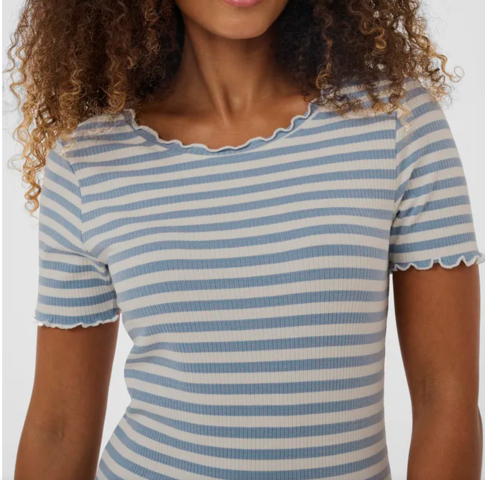 CR - Ribba tee - blue stripe