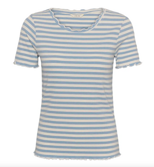 CR - Ribba tee - blue stripe
