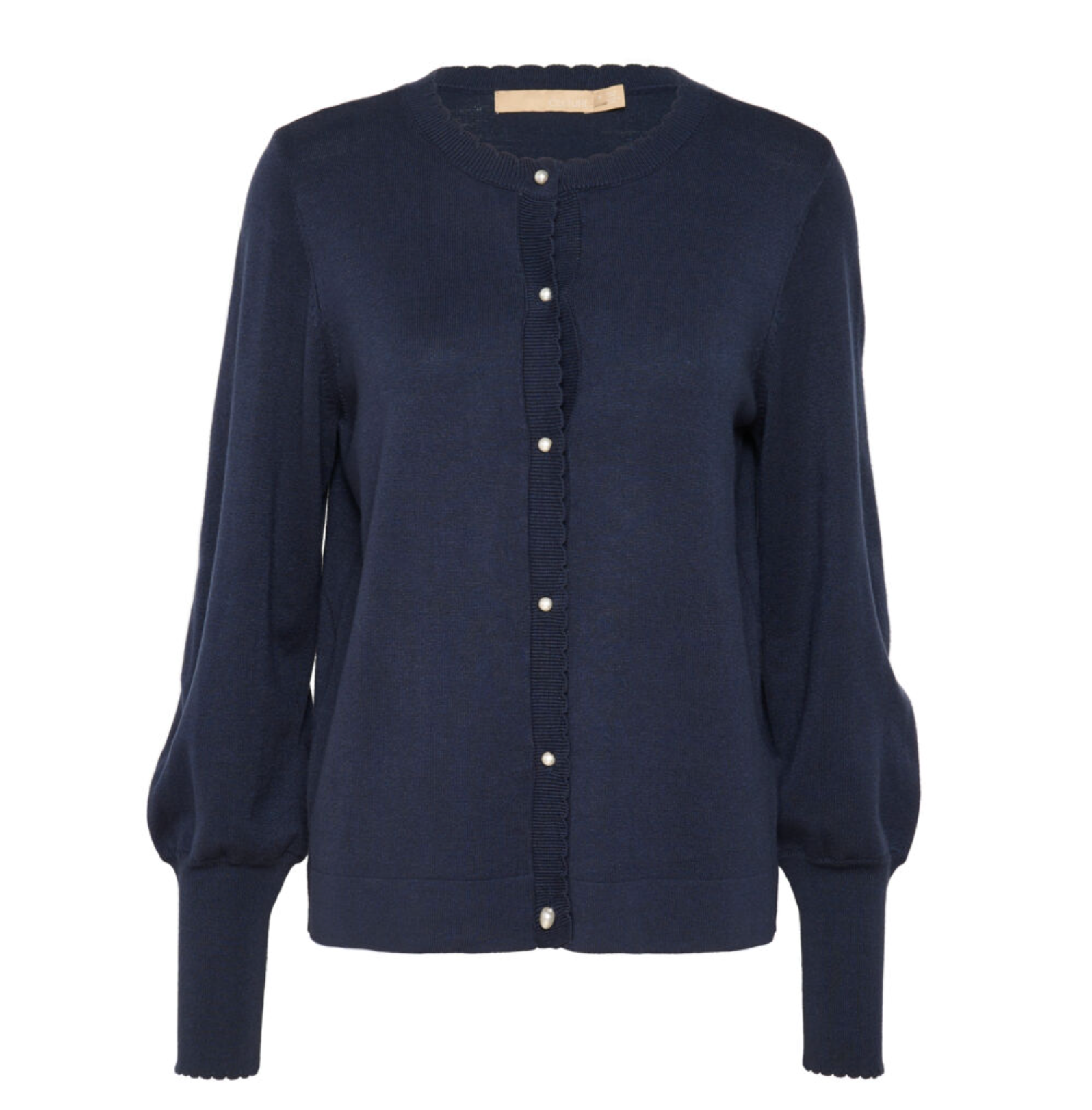 CU - Annemarie scalloped cardigan - navy