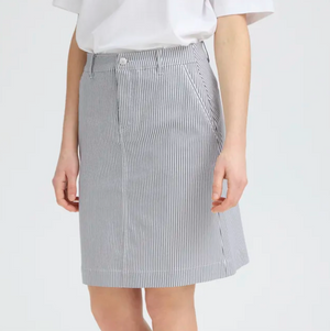 FR - Ena skirt - navy stripe
