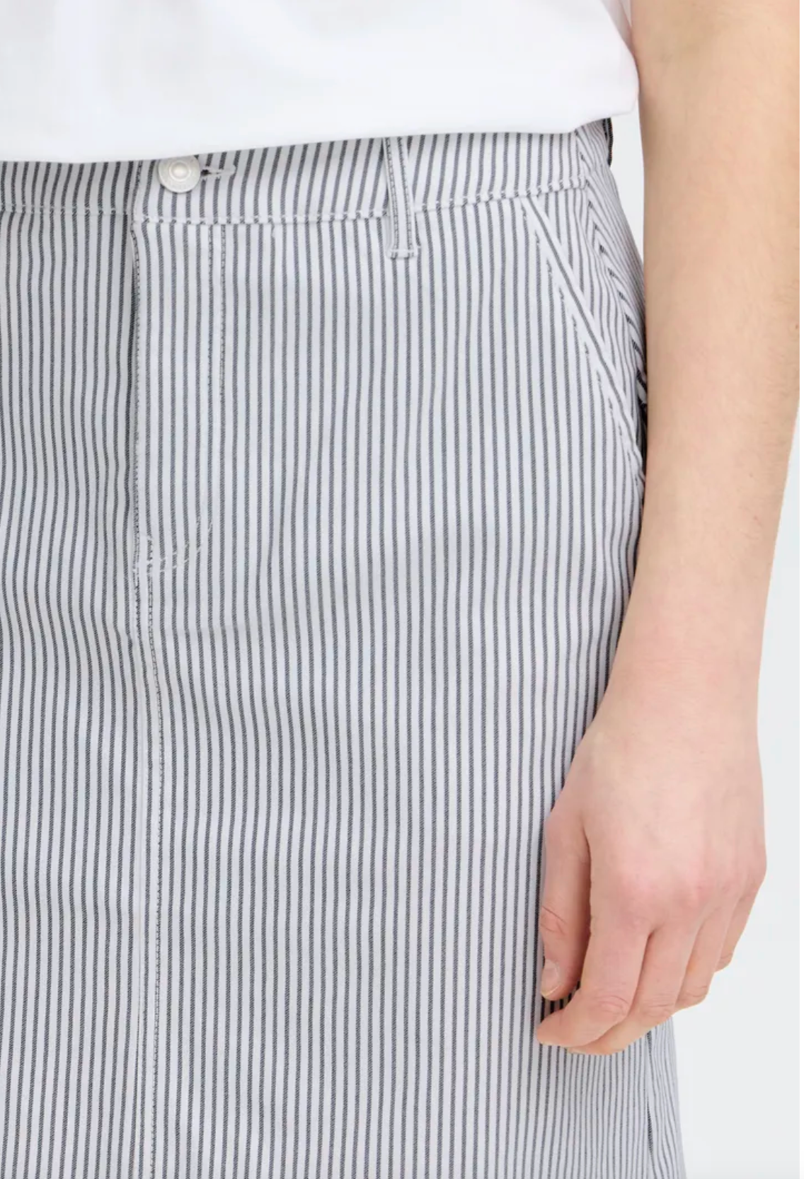 FR - Ena skirt - navy stripe