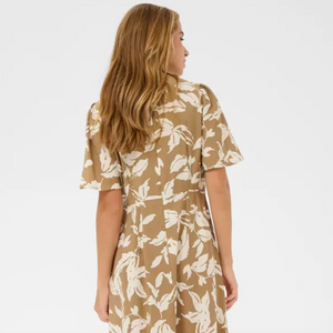 KA - Marlo dress - oak leaf print